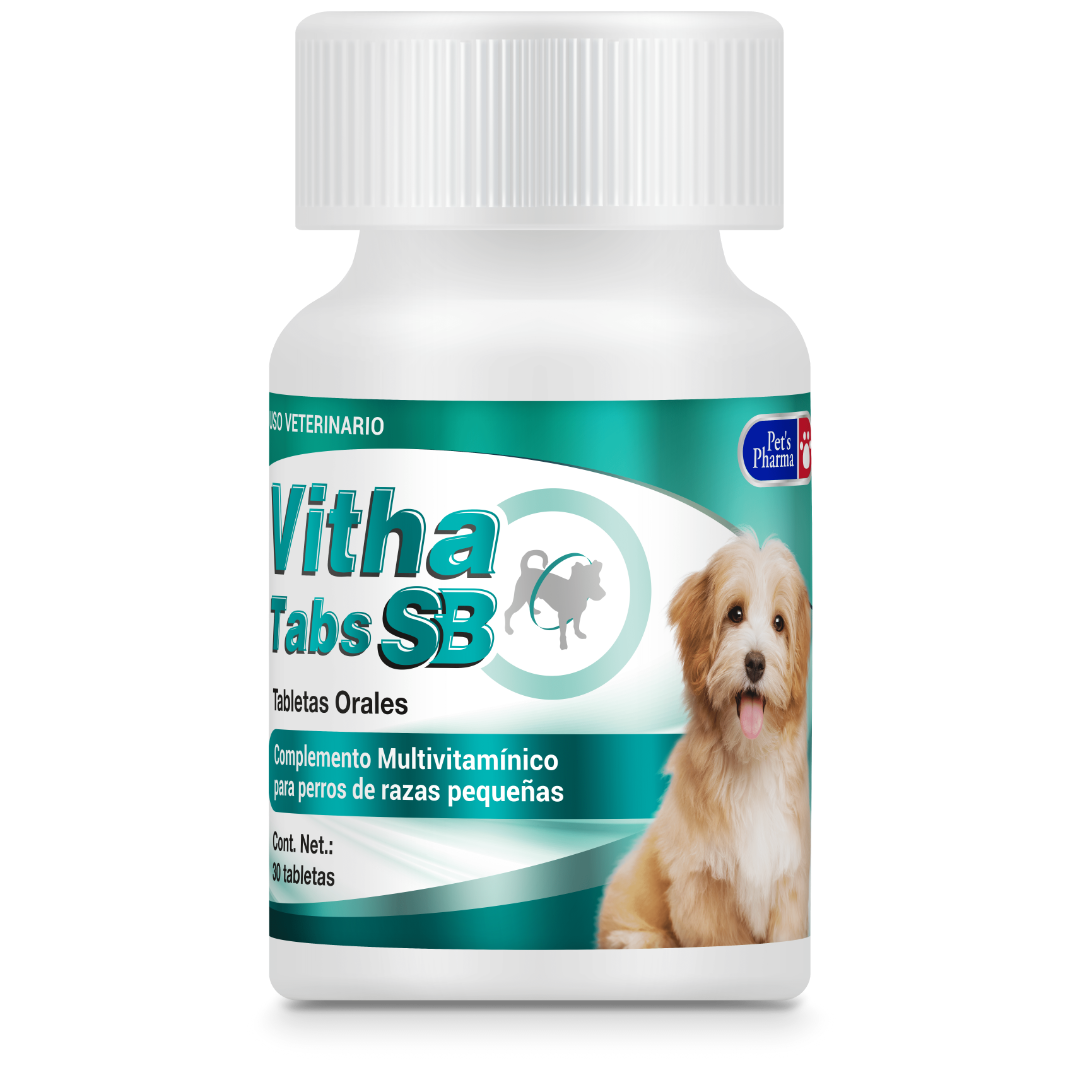 Vitha Tabs SB Pet's Pharma - 30 Tabletas Vitha Tabs SB Pet's Pharma - 30 Tabletas